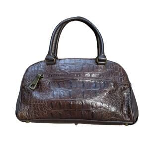 Franco Sarto Alligator Embossed Leather Purse
